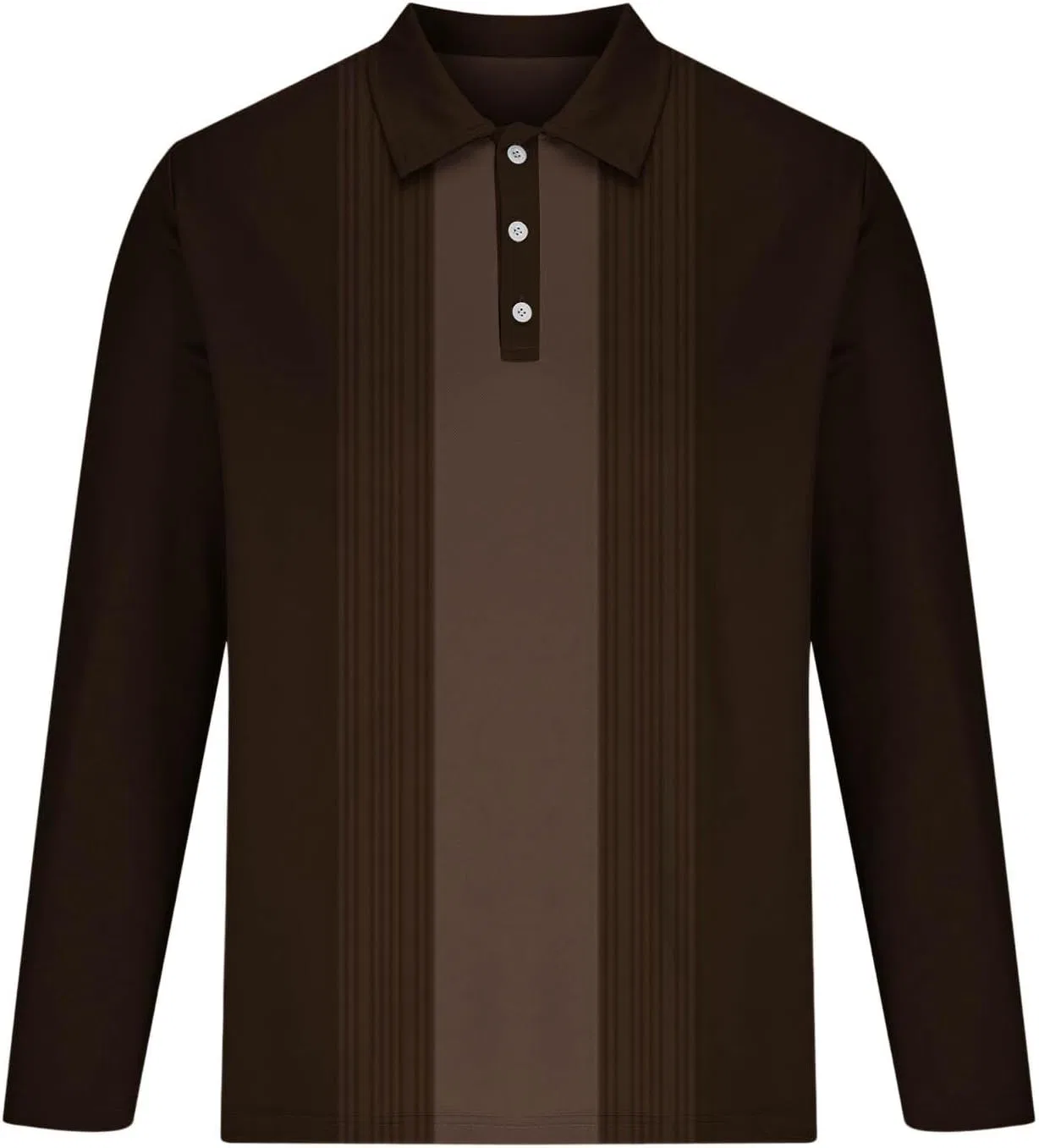 Мужская повседневная футболка с полосками Active Wear Tops, Brown — фото 4