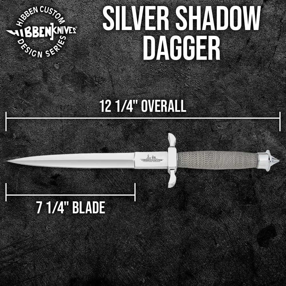 Тени для век Gil Hibben Silver Shadow, 1 шт United Cutlery — фото 2