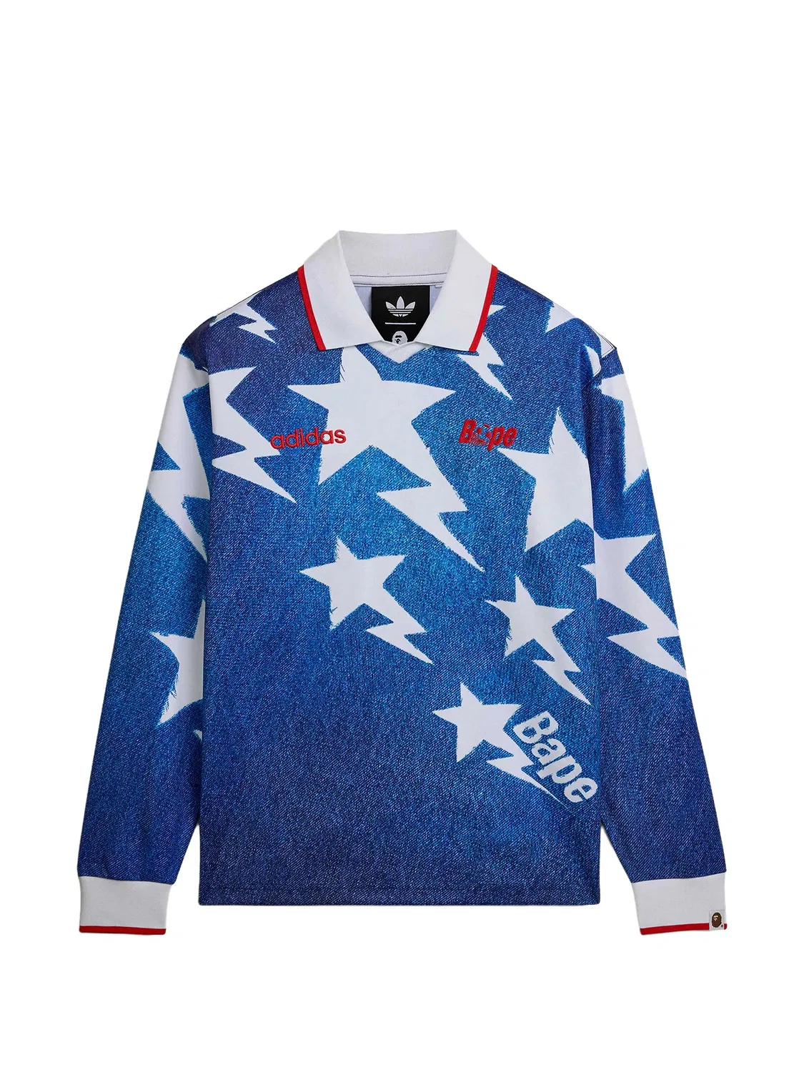 Топ LSL Star из коллаборации с BAPE Adidas, синий