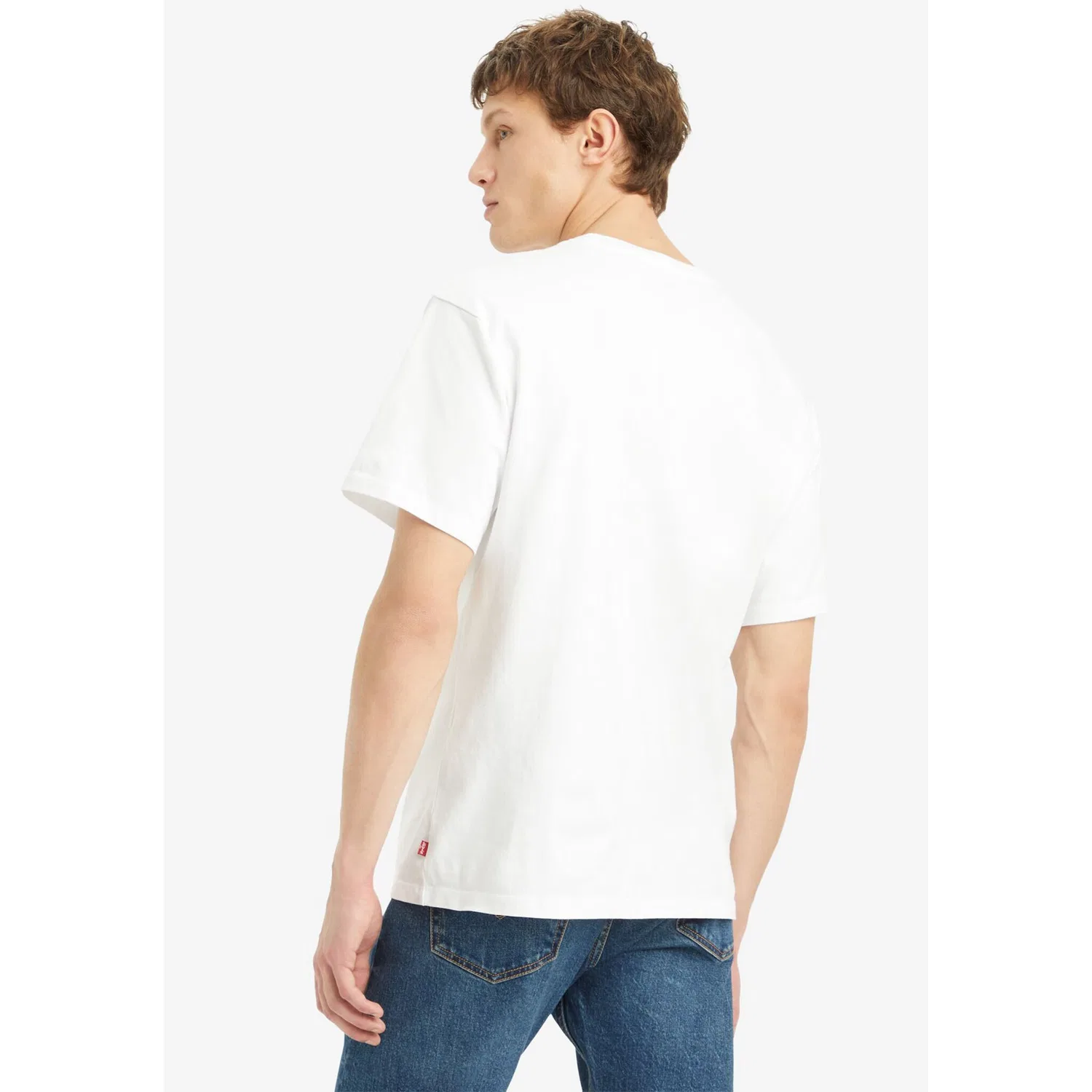 Мужская футболка с логотипом Levi's, White — фото 2