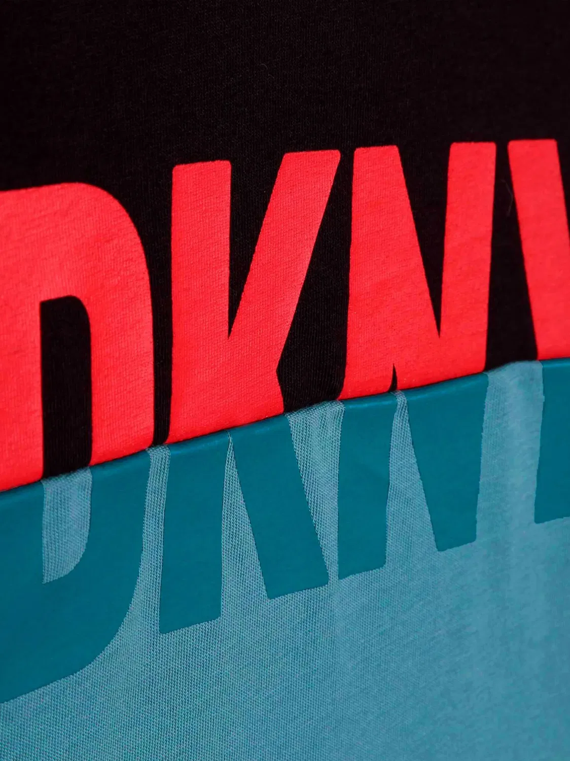 Футболка с длинными рукавами и логотипом DKNY, синий — фото 3