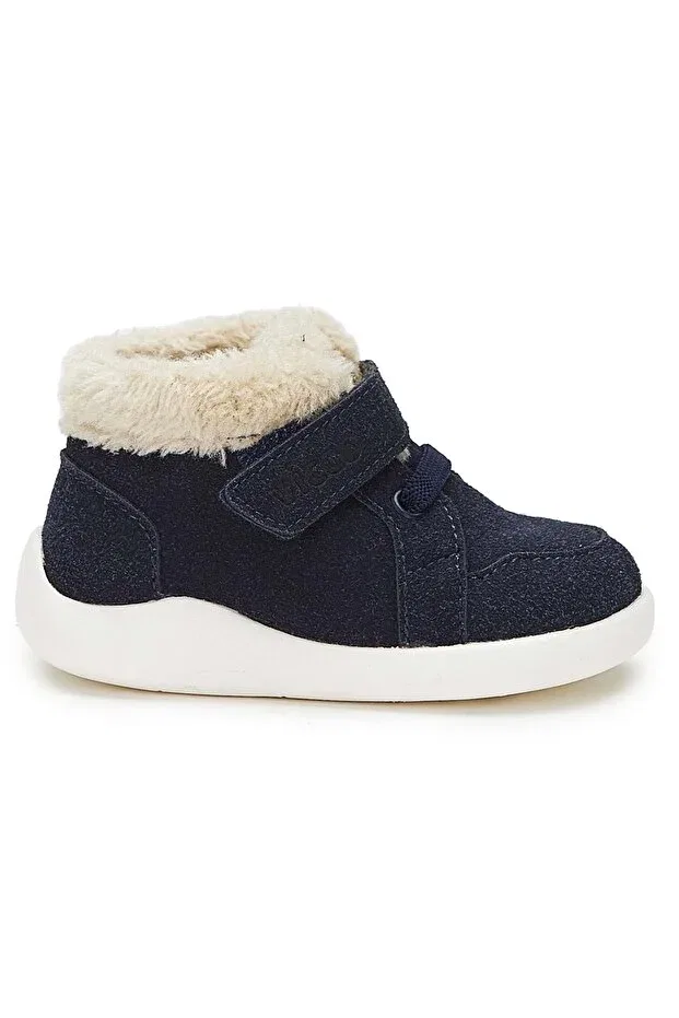 Детские ботинки для девочек ортопедические Tinky First Step Vicco, Navy Blue — фото 2