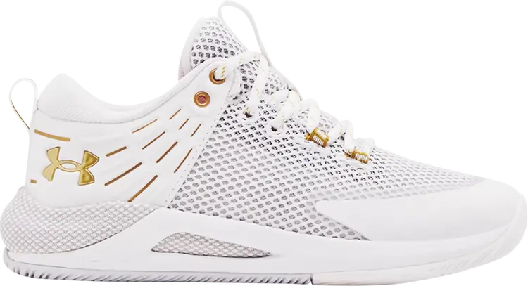 

Кроссовки Under Armour Wmns HOVR Block City White Metallic Gold, белый