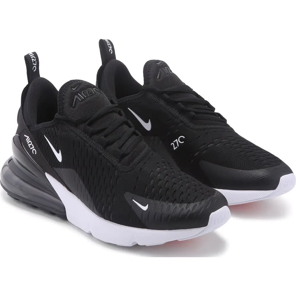Детские кроссовки Air Max 270 Nike, Black/White