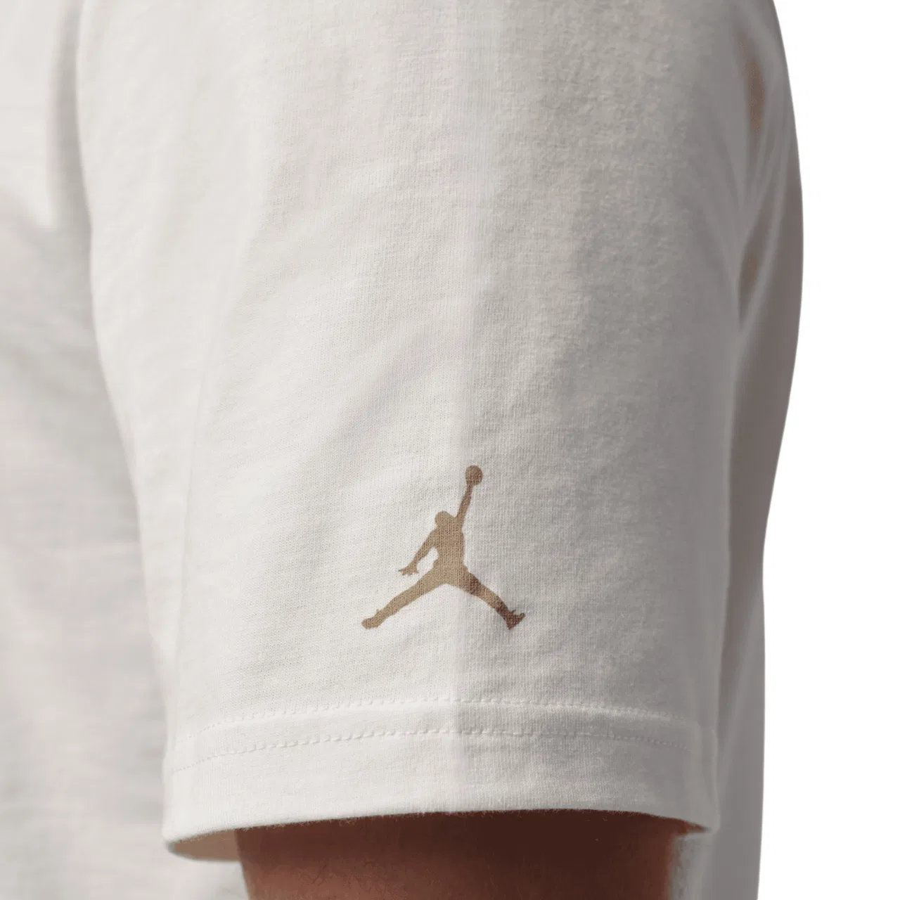 Мужская футболка с коротким рукавом Dri-FIT SPT Jordan, цвет Sail/Khaki — фото 4