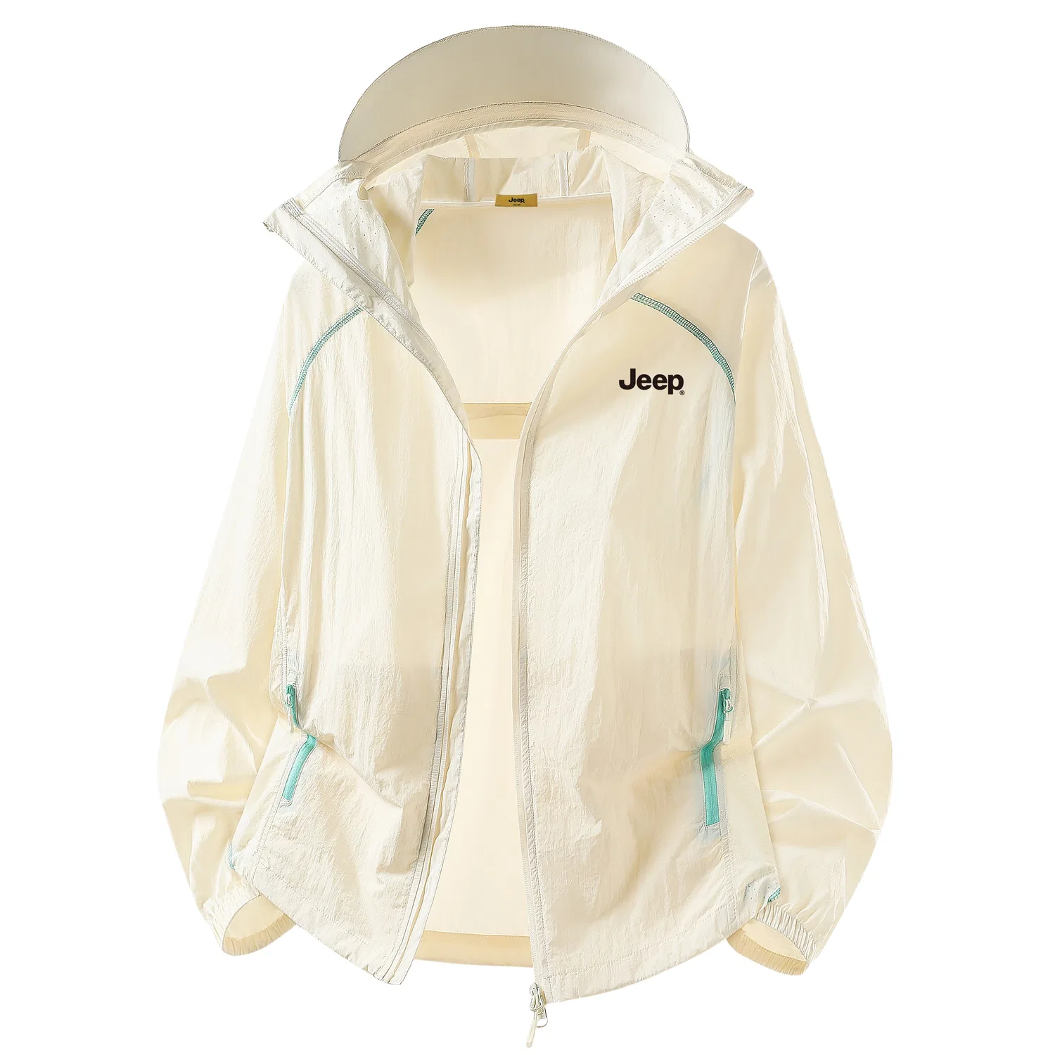 Детская одежда для защиты от солнца с защитой от ультрафиолета Jeep Ice Peak, Mustard Yellow — фото 3