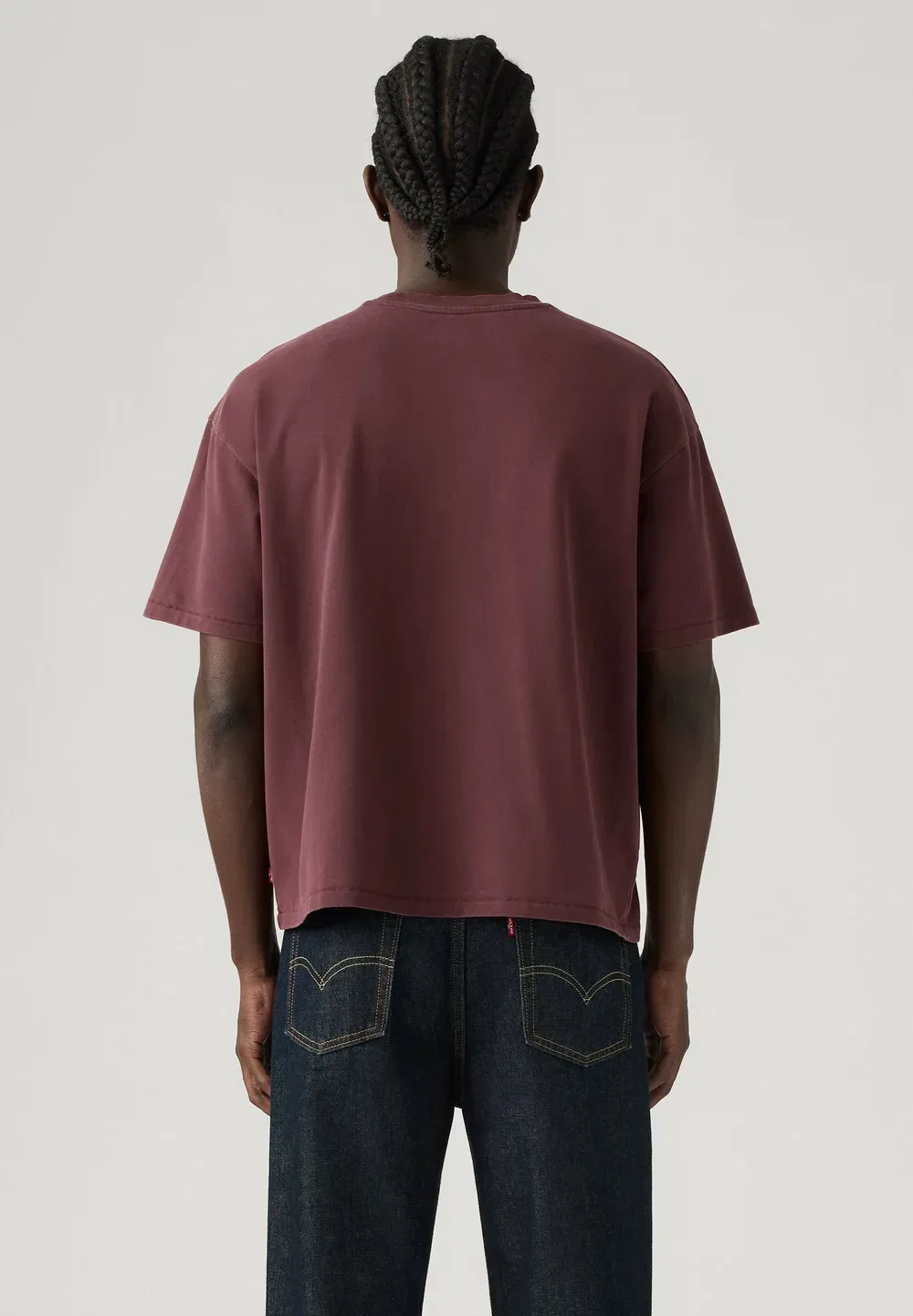 Простая футболка Levi'S, Sheen Wash Nightfall Navy - Reds - — фото 2
