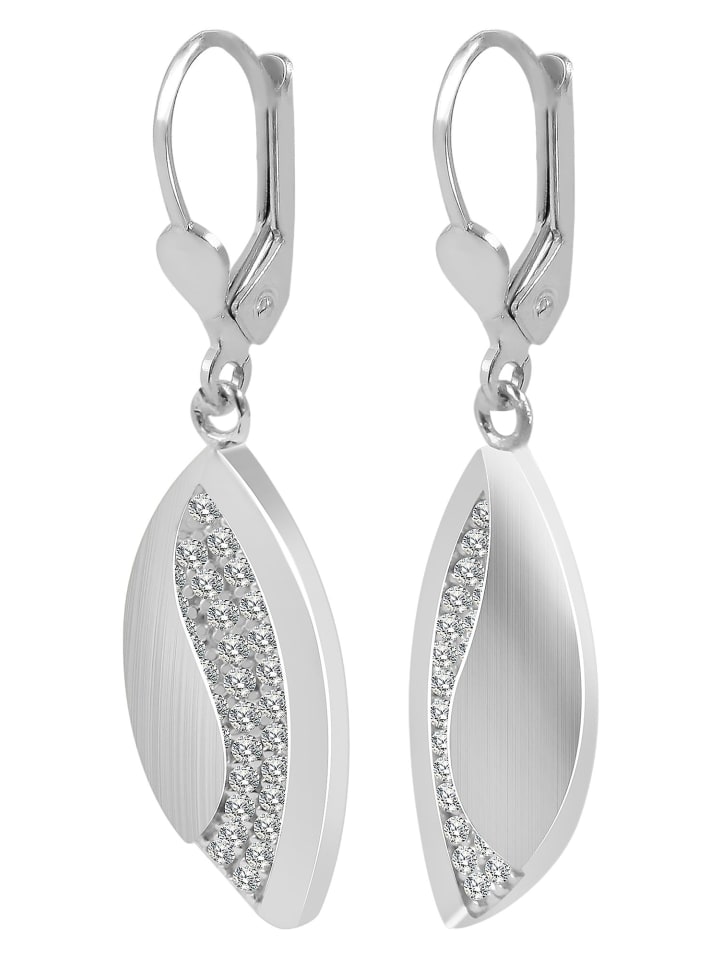 

Adeliás Женские серьги - серьги из серебра 925 пробы с цирконами в серебряной оправе