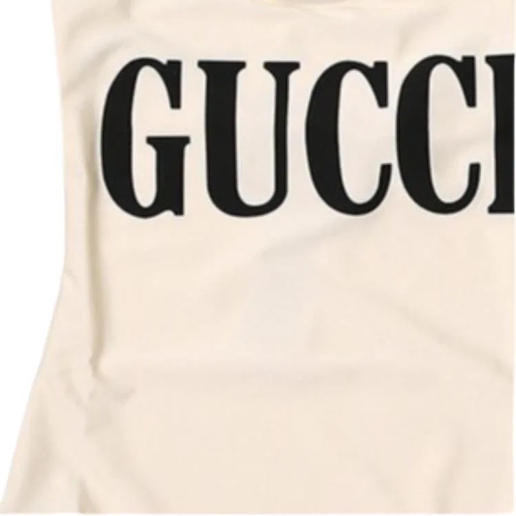 Женский слитный купальник с белым цветом One Piece Swimsuits, GUCCI — фото 3
