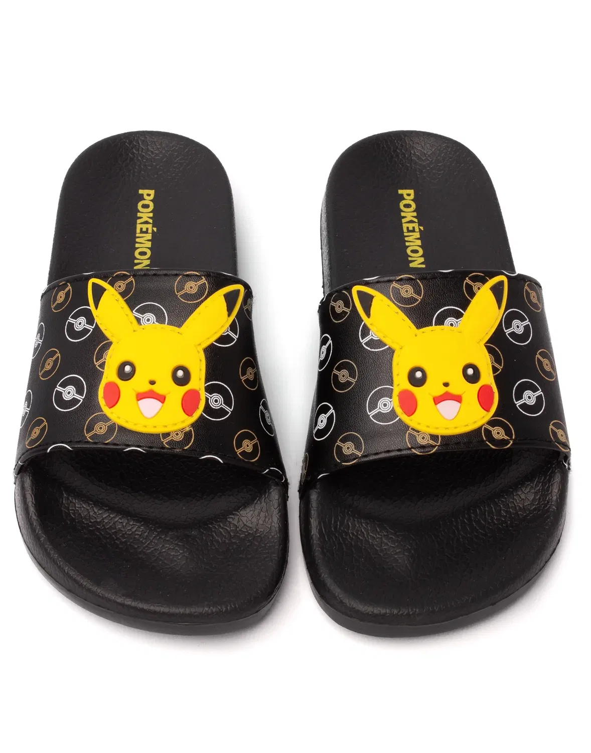 Детские шлепанцы Pikachu Pokemon, Black