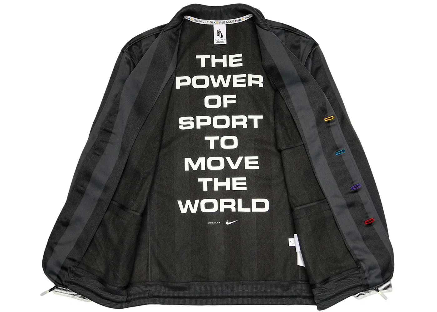Мужская куртка-бомбер с длинным рукавом Nike Jacket, Anthracite — фото 3
