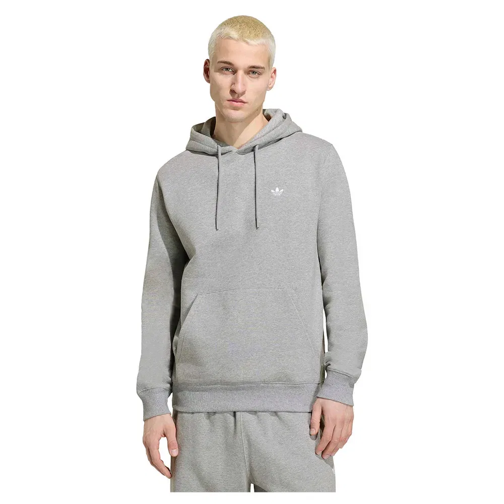 Худи Trefoil Essentials Adidas Originals, серый
