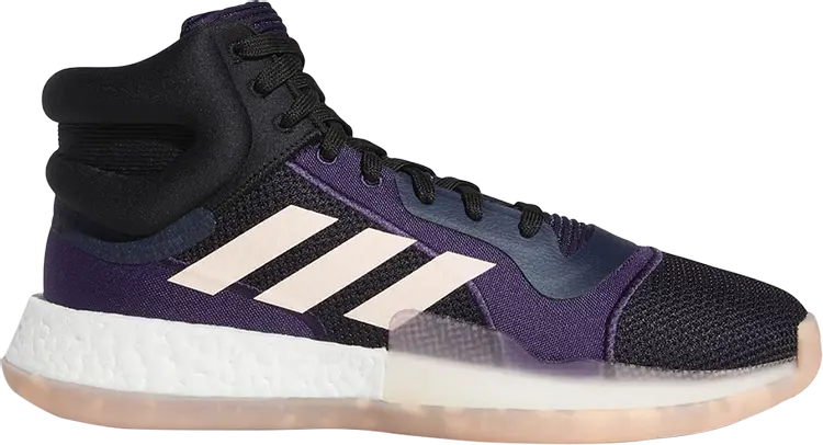 

Кроссовки Adidas Marquee Boost 'Black Purple', фиолетовый