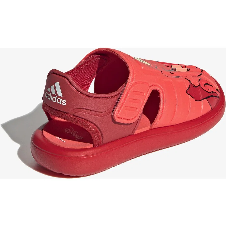 Детские сандалии с закрытым носком с принтом Sebastian adidas, Красный — фото 2