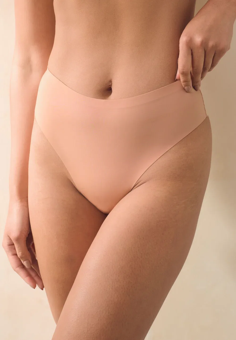 Комплект из 3 трусиков-стрингов Next, Black Nude — фото 3
