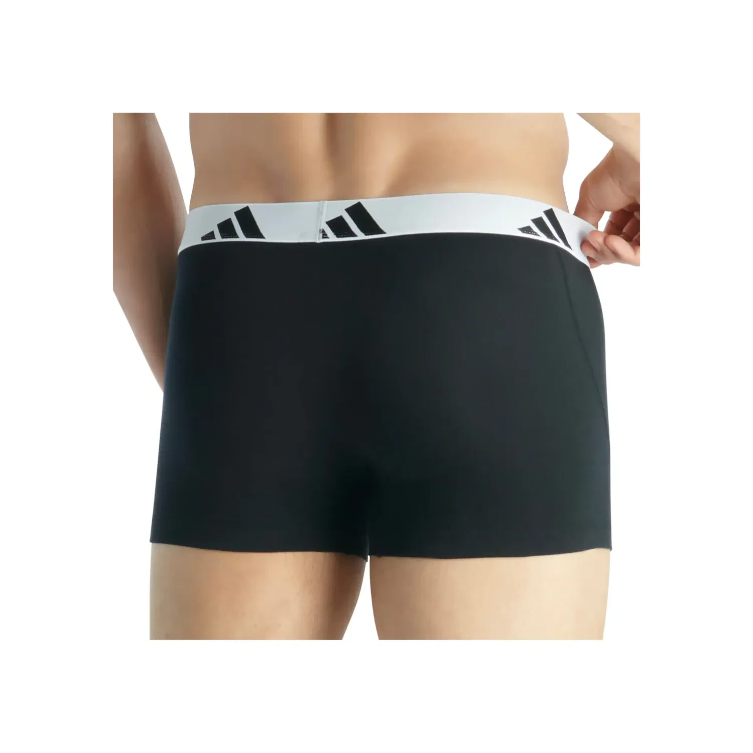 Мужские боксеры 5 штук Adidas Originals, Black/White — фото 3