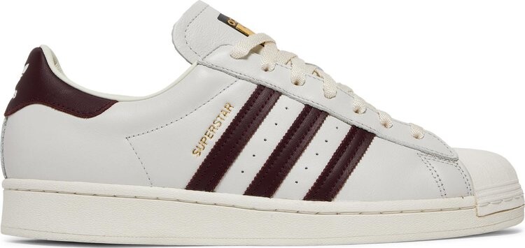 

Кроссовки Adidas Superstar 'Off White Maroon', красный