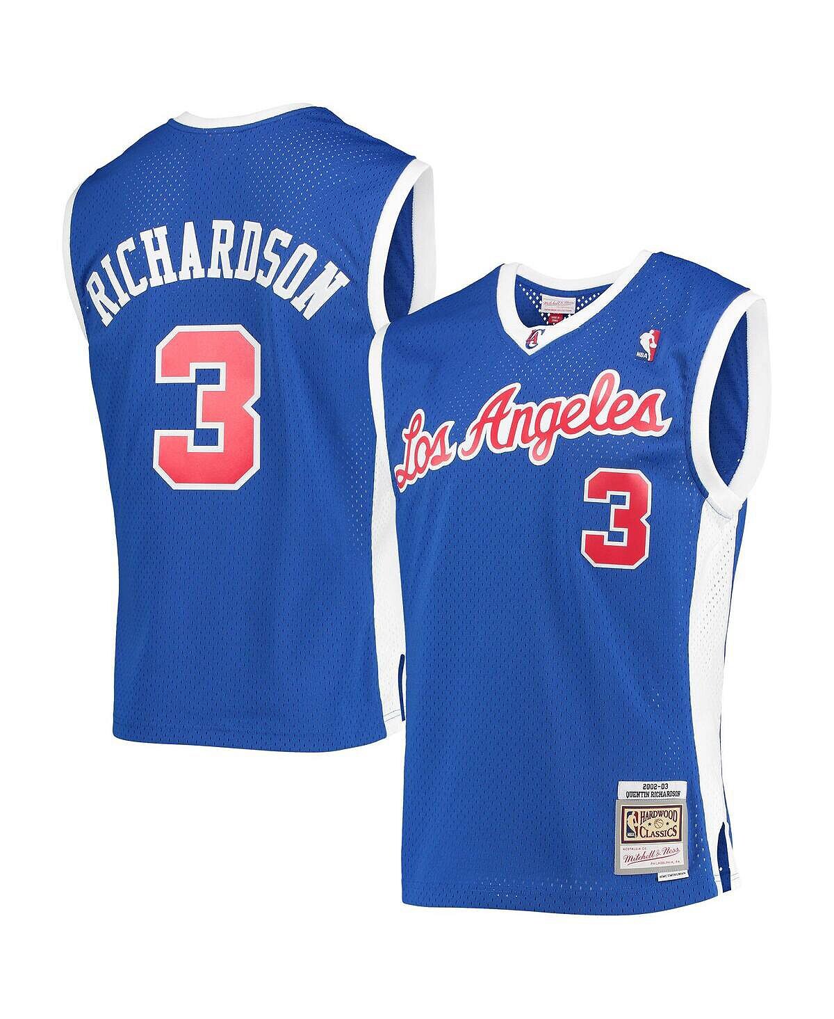 

Мужская джерси quentin richardson royal la clippers 2002-03 hardwood classics swingman Mitchell & Ness