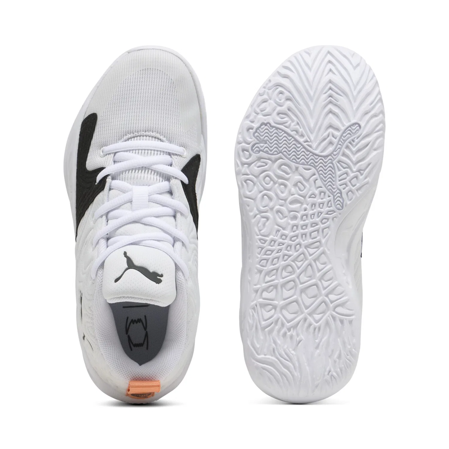 Кроссовки Puma Athletic Shoes Court Pro 3 белого цвета — фото 3