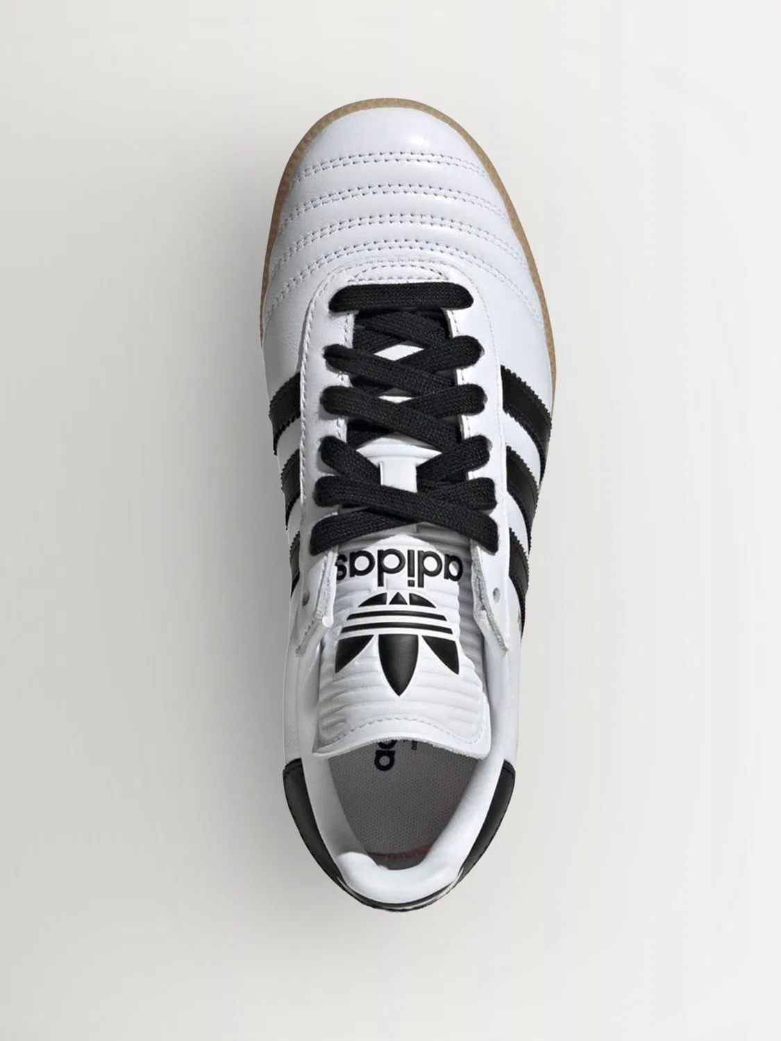 Кроссовки Samba JP Junior, adidas Originals, белый/черный — фото 3