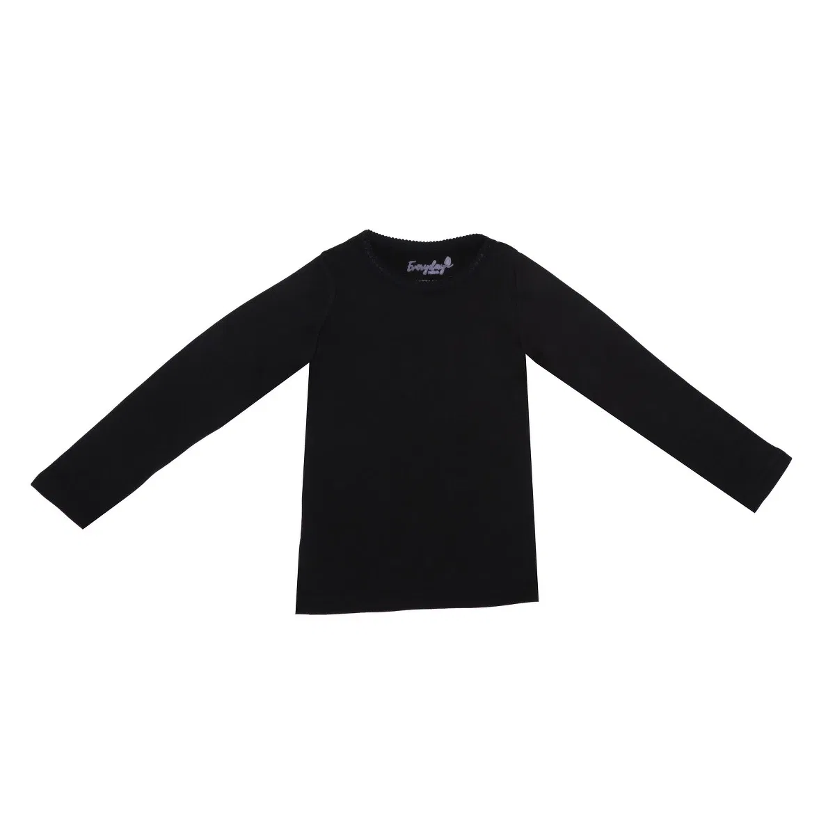 Детский комплект термобелья для девочек с принтом Everyday Kids, Black — фото 4