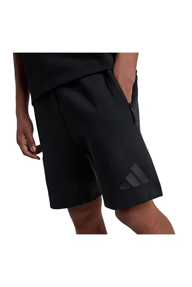 Детские шорты для девочек хлопковые Adidas, Black/Black — фото 4