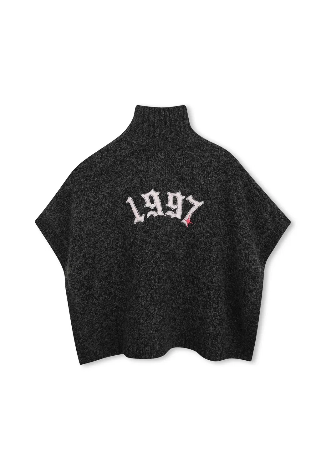 Пончо - накидка Zadig & Voltaire, Heather Grey — фото 3