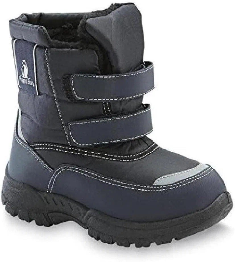 Детские снежные ботинки для мальчиков Rugged Bear RB72162 Navy, Black