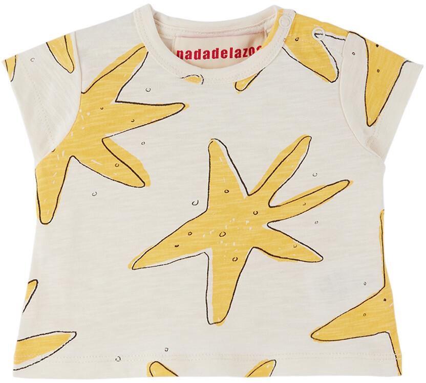 

Футболка Baby White Sea Stars nadadelazos