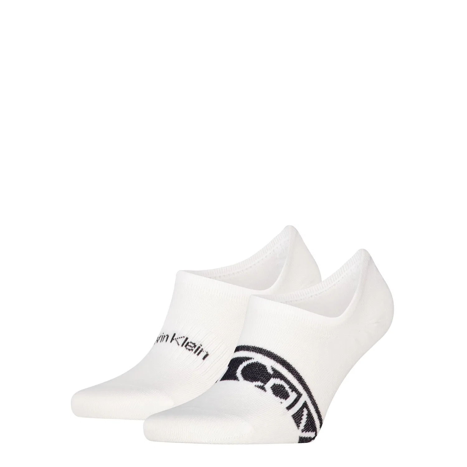 Мужские следки с логотипом Calvin Klein, White