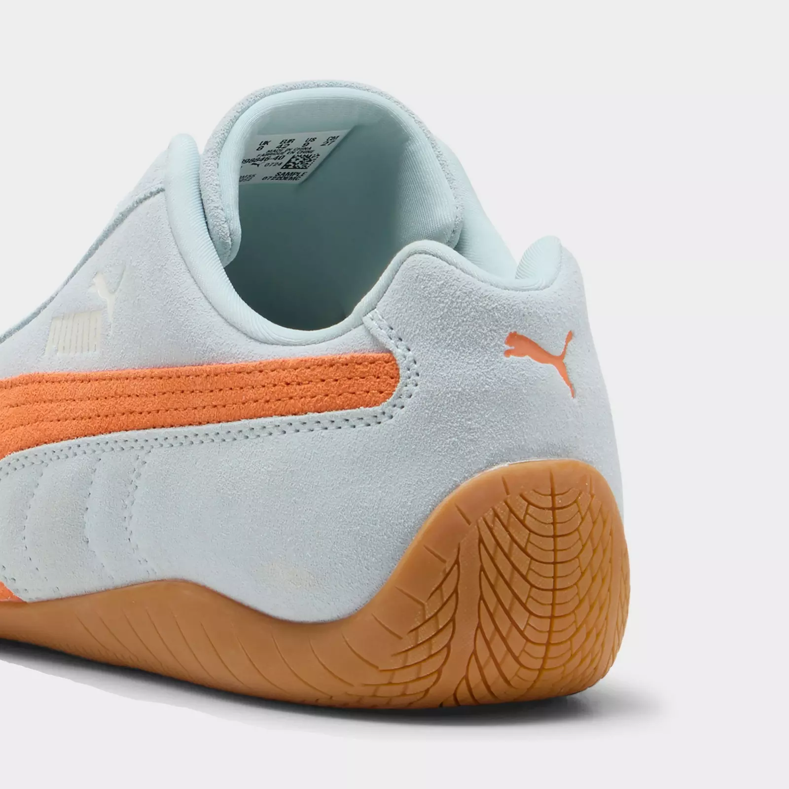Кроссовки Women's Puma Speedcat OG Casual, серо-голубой — фото 4