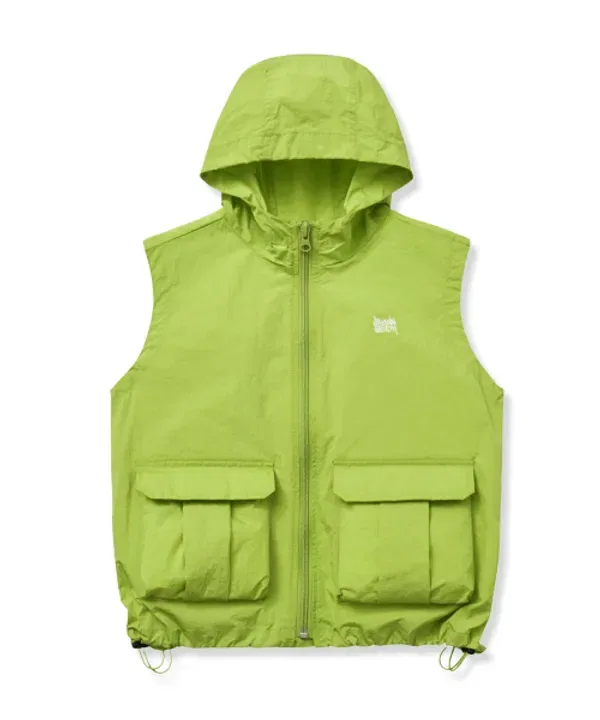 Жилет светоотражающий Kids Tag Light Hood Vest, Brownbreath Kids, лайм — фото 4