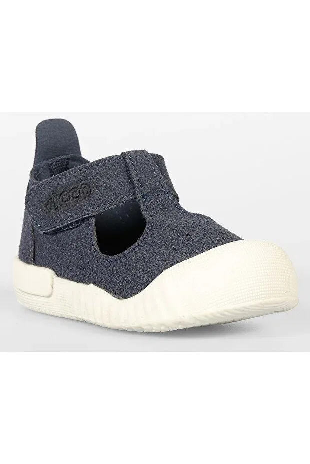 Детские спортивные туфли для девочек ортопедические Vicco, Navy Blue — фото 2