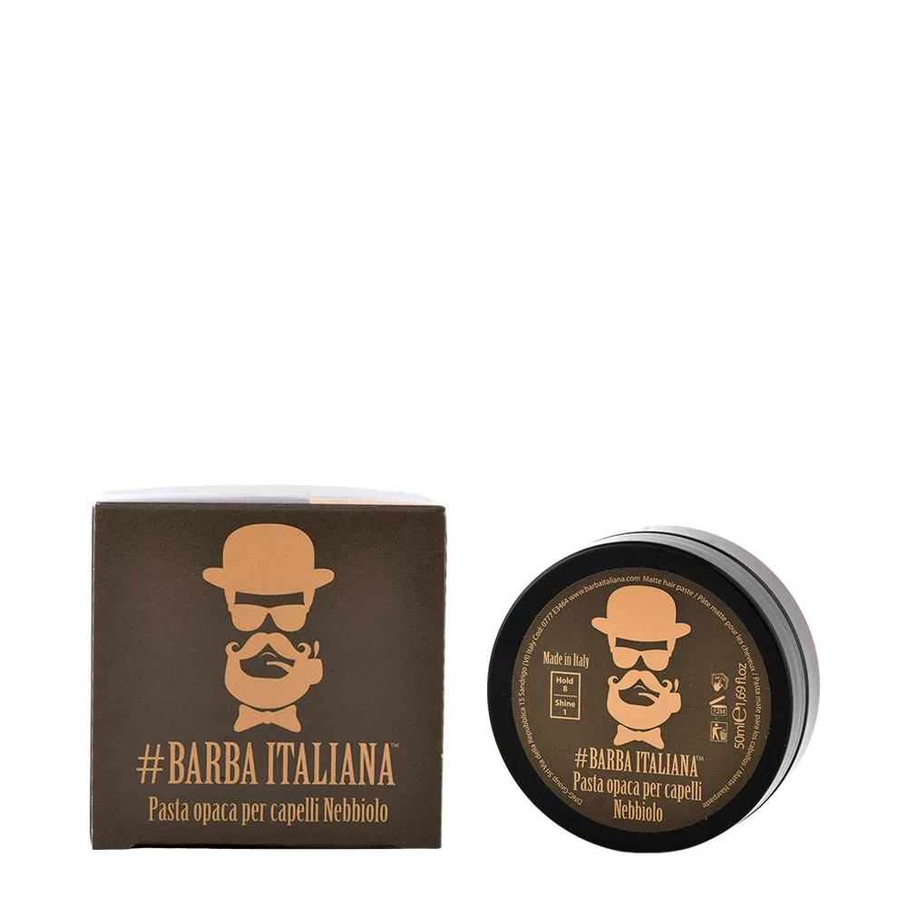 Матовая паста для укладки волос Nebbiolo от Barba Italiana, 50 мл Barba Italiana