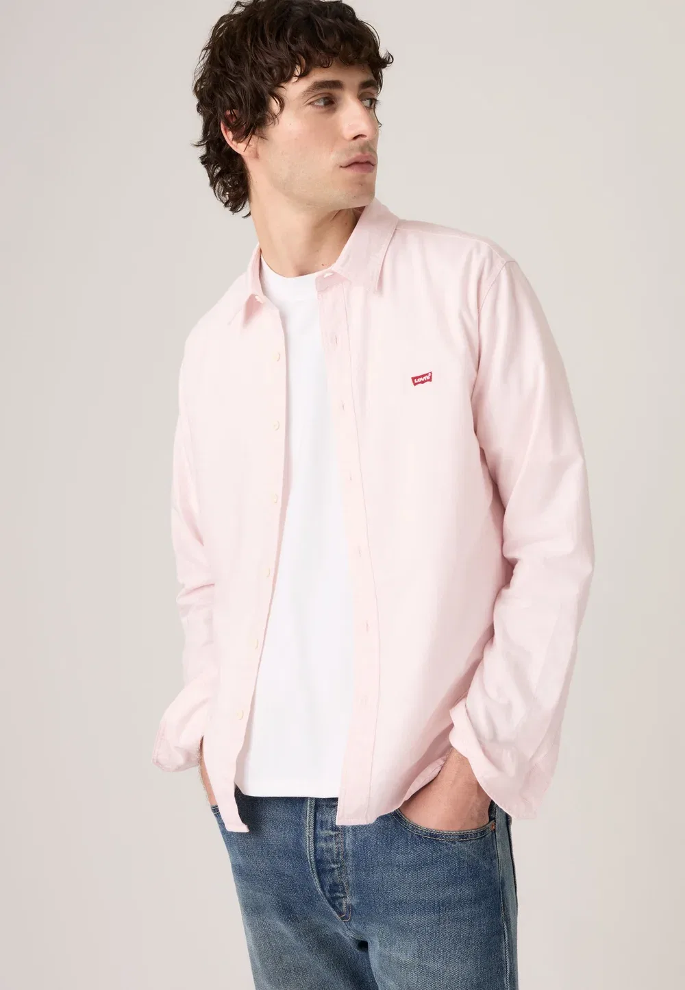 Стандартная рубашка с батарейным питанием - рубашка Levi'S, Crystal Pink — фото 3