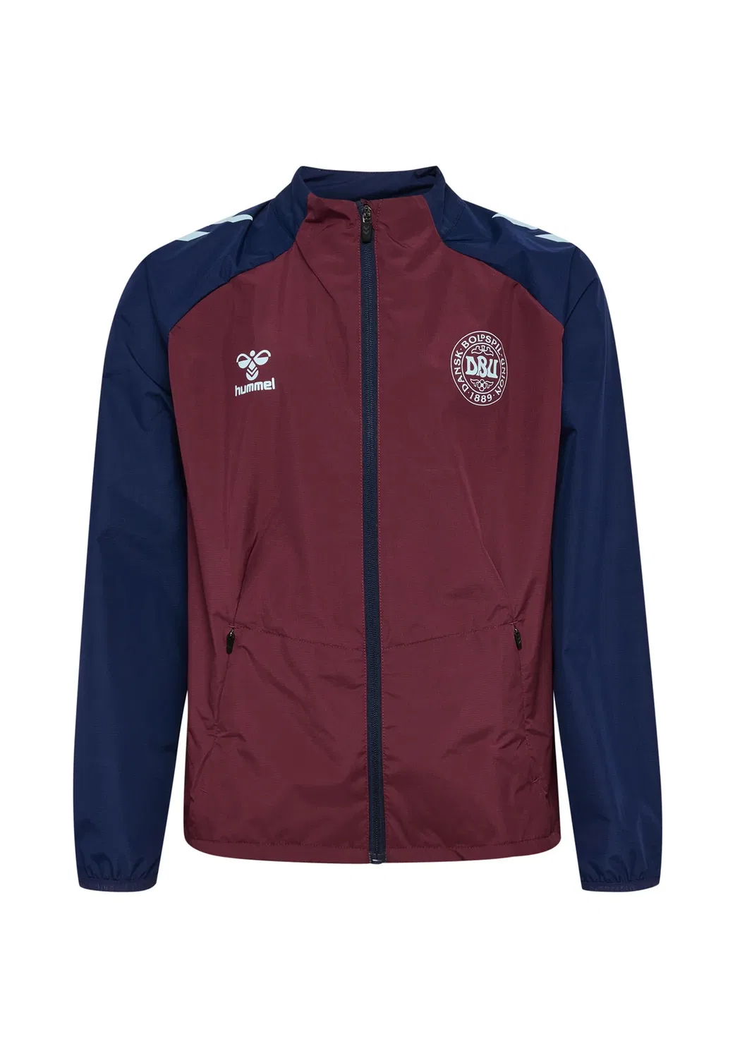 Детская куртка Dbu 26 pro tr - клубная одежда Hummel, Windsor Wine Peacoat
