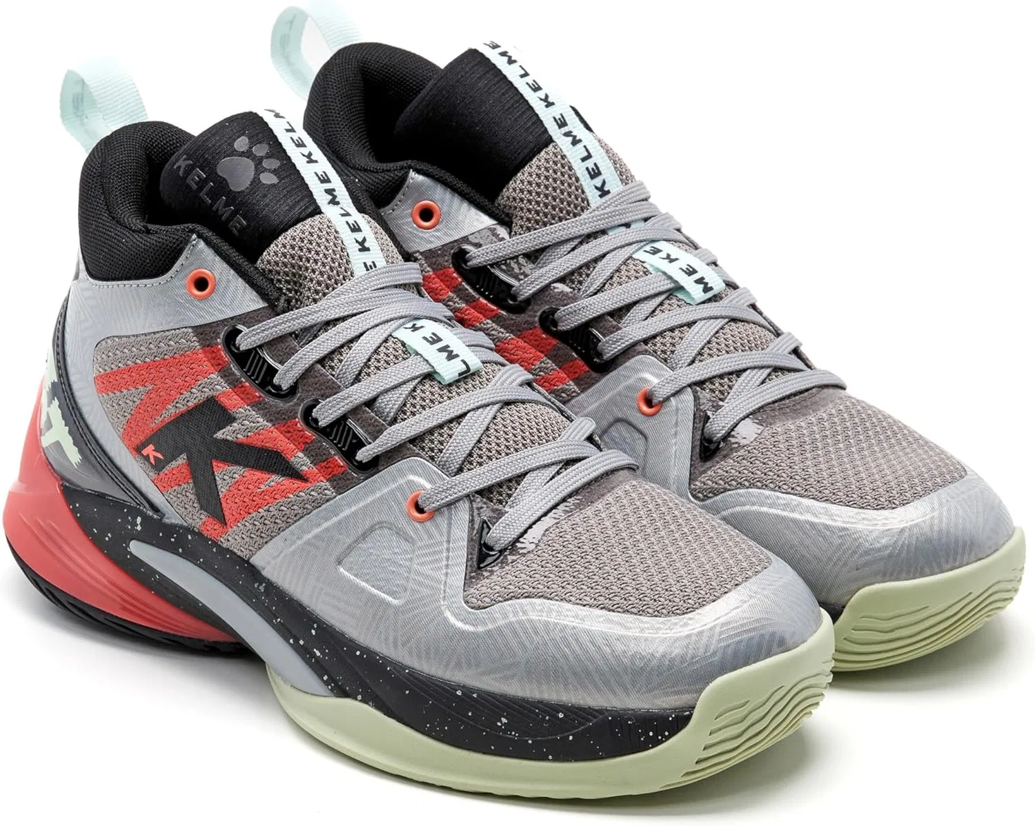 Серые кроссовки Kelme унисекс Zapatillas De Baloncesto Miami — фото 2