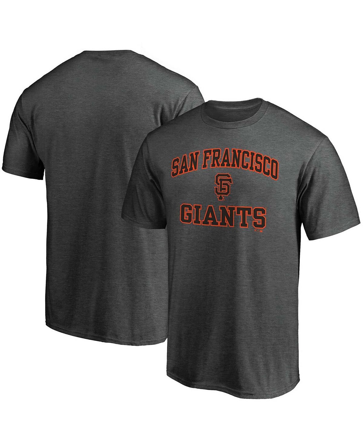 

Мужская темно-серая футболка san francisco giants heart soul Fanatics, мульти