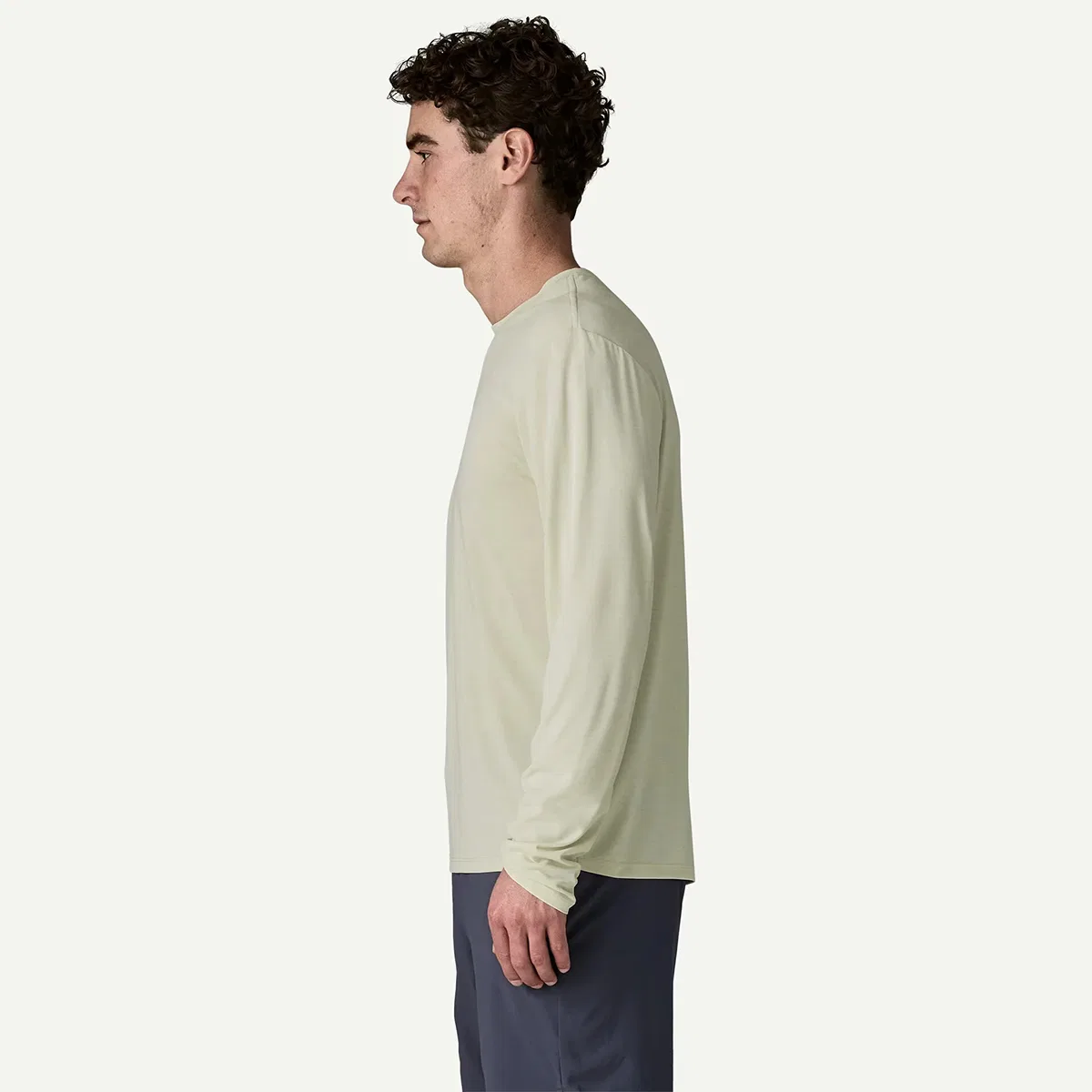 Мужская футболка с длинным рукавом Capilene Cool Daily Patagonia, Dyno White — фото 2