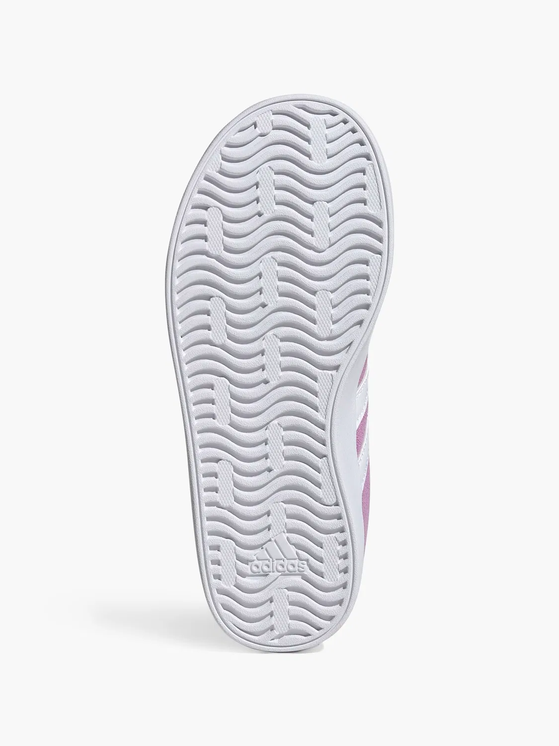 Детские кроссовки на липучках Adidas VL Court 3.0 EL C, фиолетовый — фото 4