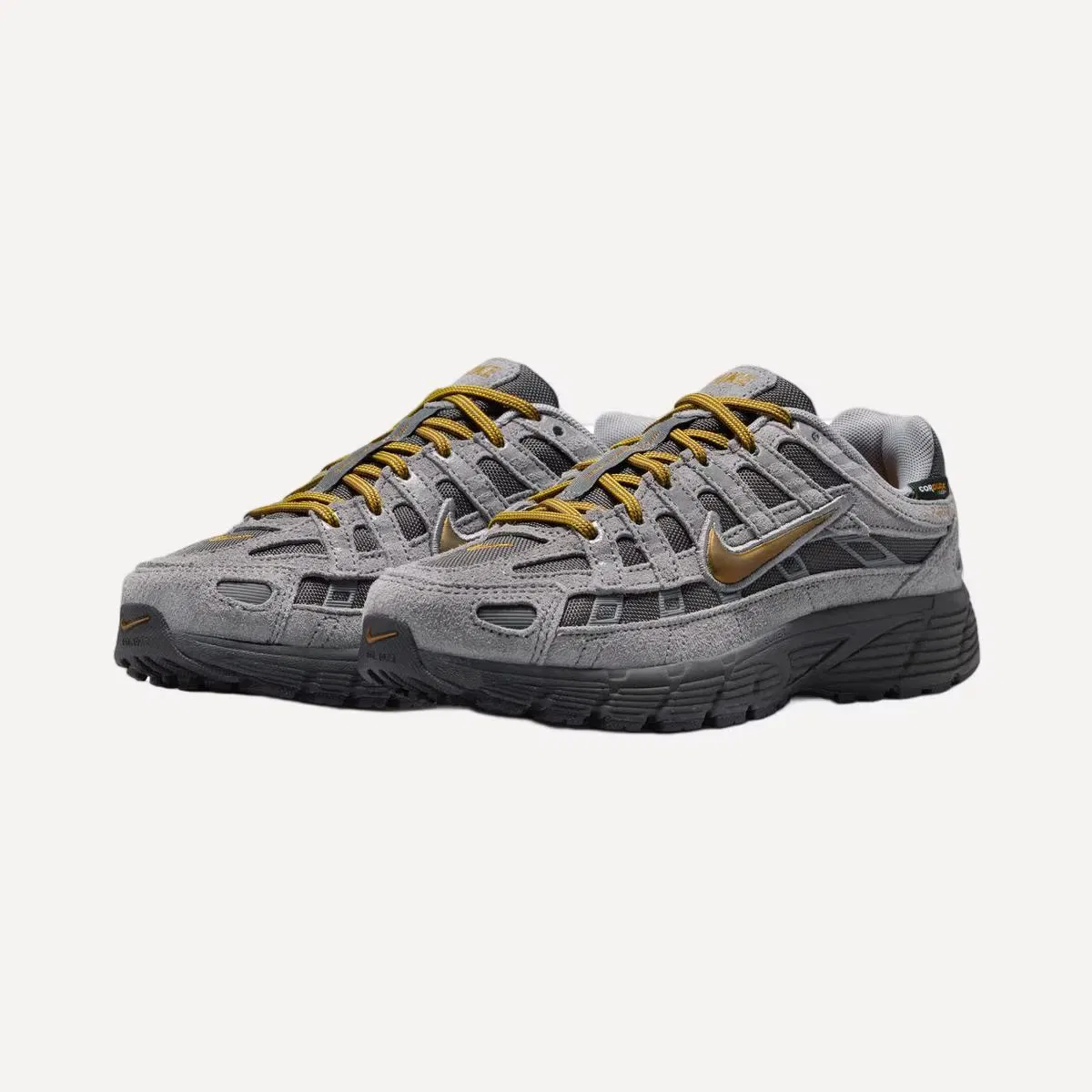 Детские кроссовки для мальчиков NIKE P-6000 PRM (GS), Цвет Marrón — фото 3