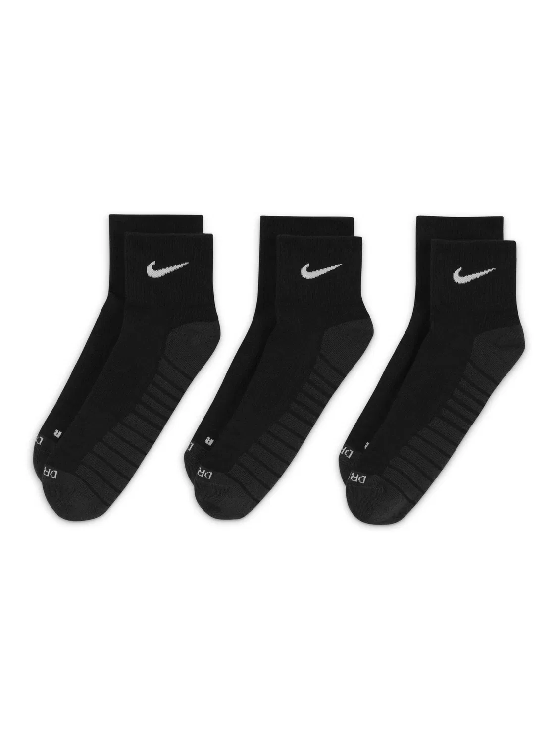 Носки с усиленной амортизацией Nike Everyday Max, 3 пары, черный