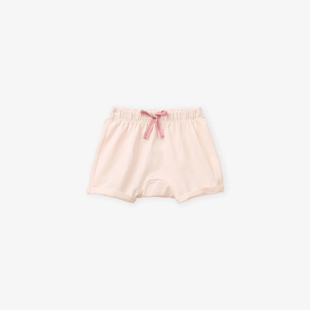 Хлопковые трикотажные шорты Bear-applique, размер 0-18 месяцев Benetton, розовый