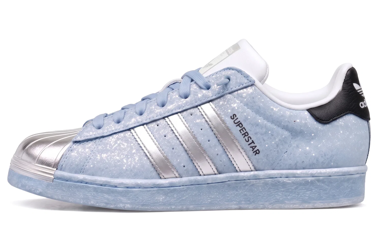 Кроссовки для скейтбординга Superstar 2, Adidas Originals, Light Blue — фото 3