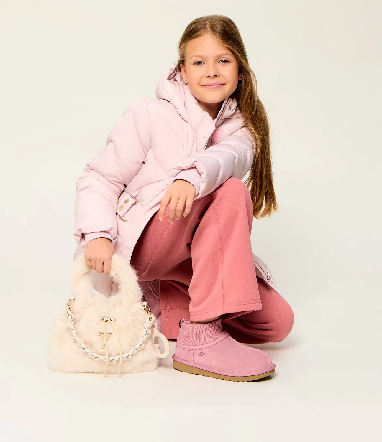 Сапоги зимние Classic Ultra Stretch Cuff Ugg, Rosa — фото 2