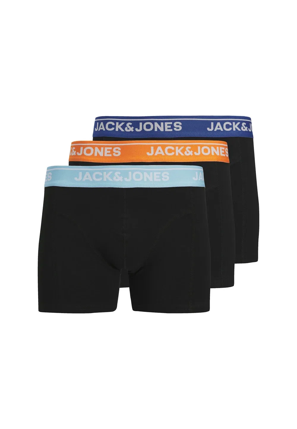 Комплект из 3 трусов-боксеров для подростков Jack & Jones, Schwarz