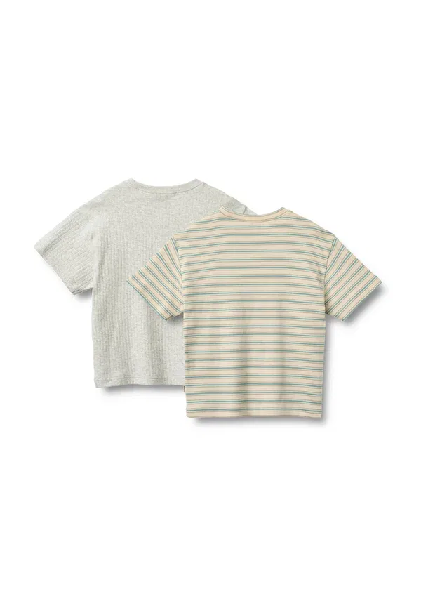 Футболка хлопковая Tommy basic t-shirt, Wheat, Spring Lake Stripe — фото 2