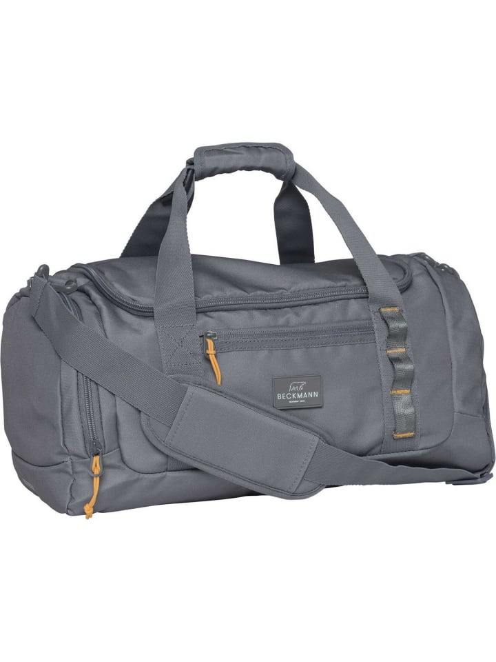 

BECKMANN Спортивная дорожная сумка зеленого и оранжевого цвета