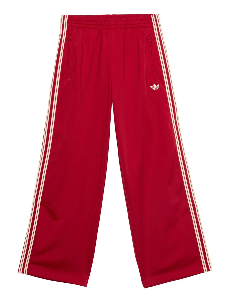Брюки ADIDAS ORIGINALS свободного кроя 'FIREBIRD TP' красного цвета