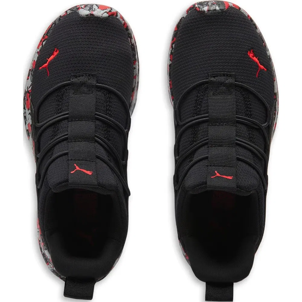 Детские кроссовки one4all 2.0 Puma, Black/Red — фото 4